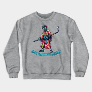 Ice hockey zombie Crewneck Sweatshirt